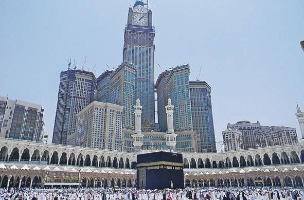 La Meca es uno de los sitios más representativos de Arabia Saudita.