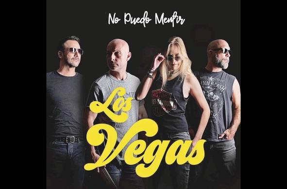 La agrupación de 'rock' Los Vegas está conformada por Nano Alemán, José Manuel Correa, Lisa Palm y Juan Ramón Della Togna.