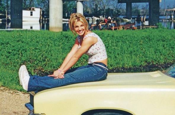 Britney Spears, como una joven adolescente en una carrera incipiente.