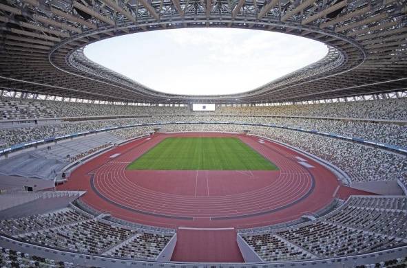 Nuevo Estadio Nacional de Tokio, donde se inaugurarán y clausurarán los Juegos Olímpicos de 2020 y se disputarán las pruebas de atletismo y las finales de fútbol.