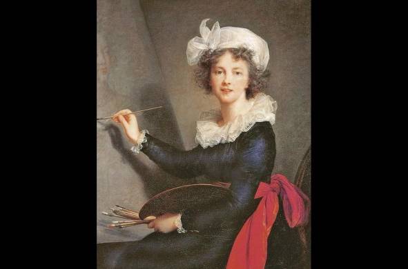 Autorretrato de la pintora Marie-Louise-Élisabeth Vigée-Lebrun