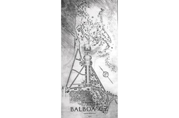 Plano de Balboa, año 1915