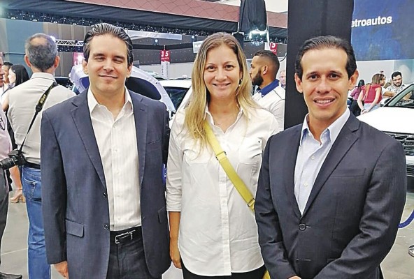 Federico Richa, Nadya de Richa y Gabriel Arias
