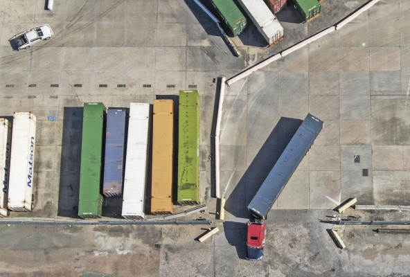 El Barómetro de Mercancías, que por debajo de 100 puntos denota contracción en el comercio global.