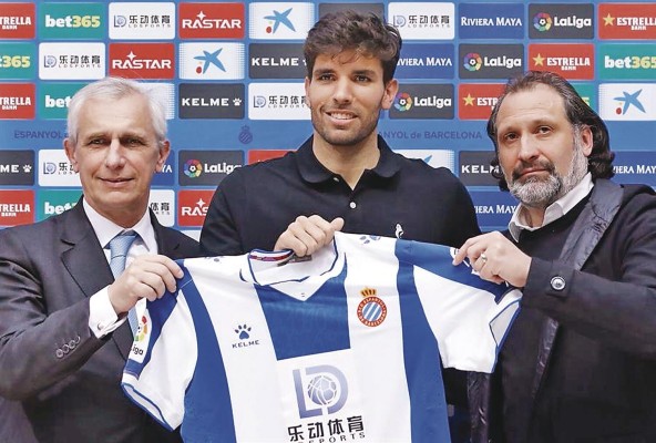 El central uruguayo Leandro Cabrera, nuevo jugador del RCD Espanyol hasta el 2024.