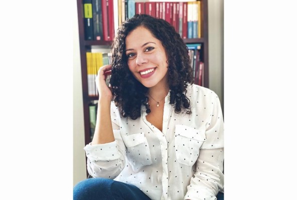 Escritora panameña Nicolle Alzamora.