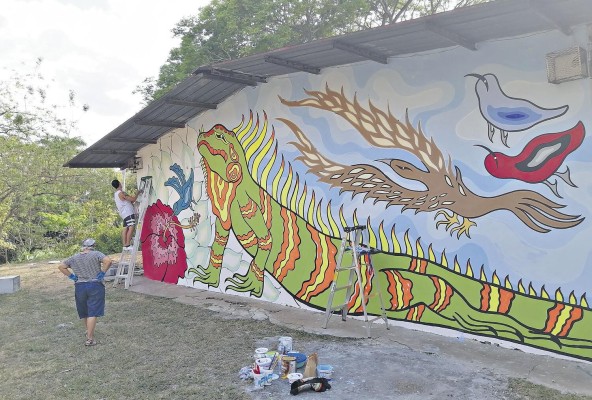 Los vecinos pueden participar pintando