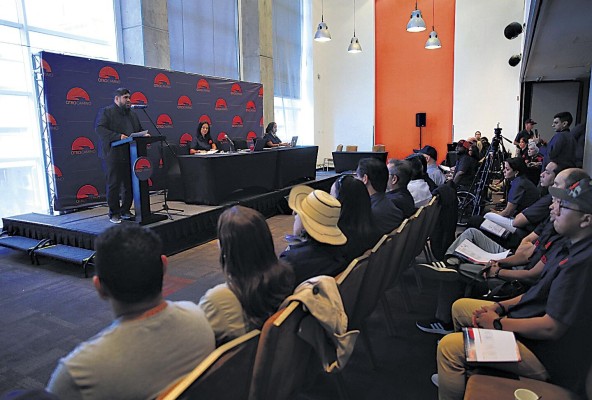 En la reunión extraordinaria del Directorio Nacional de MOCA estaban habilitados par votar 60 directivos.