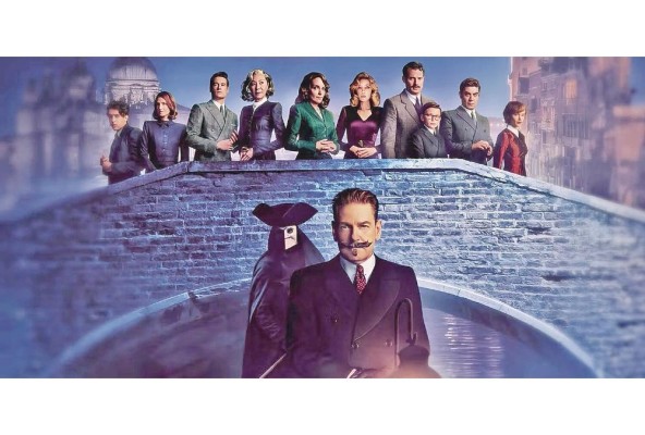 Kenneth Branagh regresa con una nueva historia de Christie, basada en el suspenso y las historias de fantasmas.