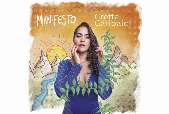 La cantautora panameña Grettel Garibaldi anunció el lanzamiento de su álbum 'Manifesto'.