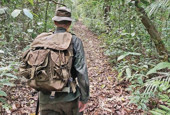 Puleio tiene 76 años y realiza giras por los caminos coloniales de Panamá.