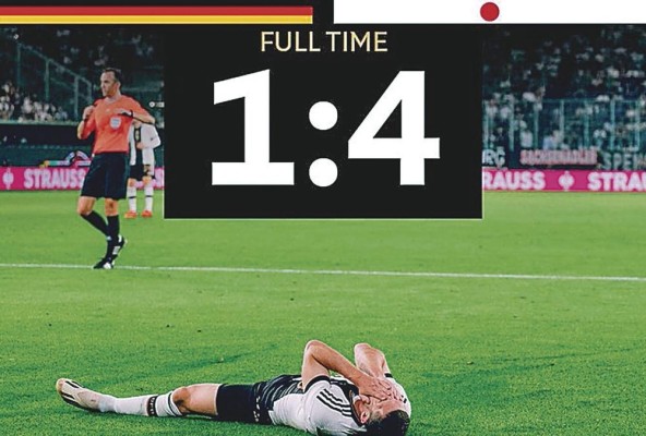 Japón dejó tendida a Alemania al derrotarla 1-4, el resultado provocó el despido de su entrenador. Los nipones fueron también su bestia negra en Qatar 2022.