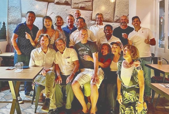 Parte de la Asociación Amigos y Vecinos del Casco Antiguo.