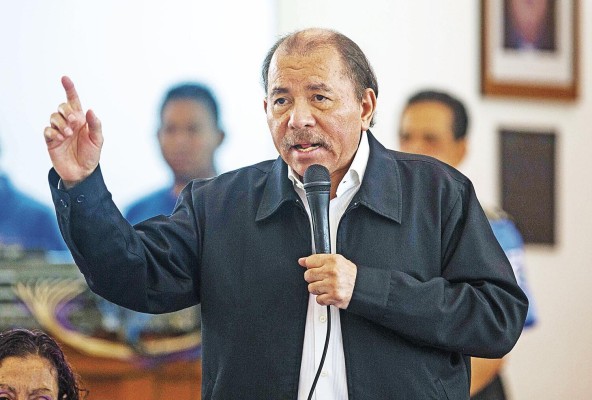 Daniel Ortega, presidente de Nicaragua