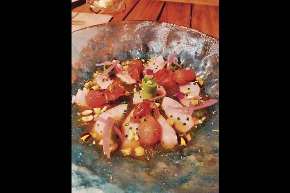 Tiradito de cobia