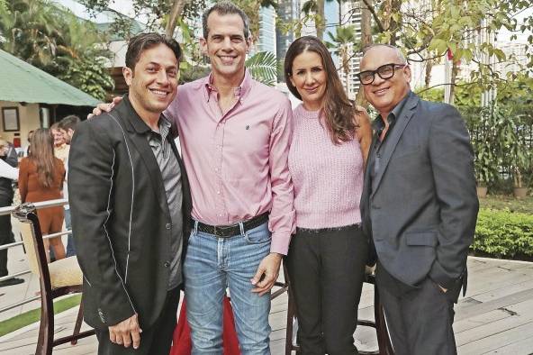 Domenico Ferrante, Carlos Kolster, Claudia Donoso y Alejandro Godoy