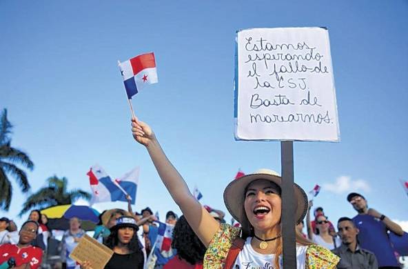 El sector empresarial elogió las protestas pacíficas, en donde miles de panameños, especialmente jóvenes, han alzado sus voces contra el sistemático deterioro institucional.