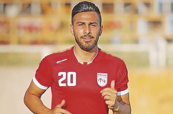 El futbolista enfrenta una condena de muerte tras protestar por los derechos humanos en Irán.