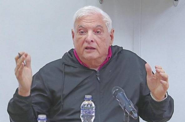 Ricardo Martinelli, ex presidente de la República y candidato presidencial del partido Realizando Metas (RM).