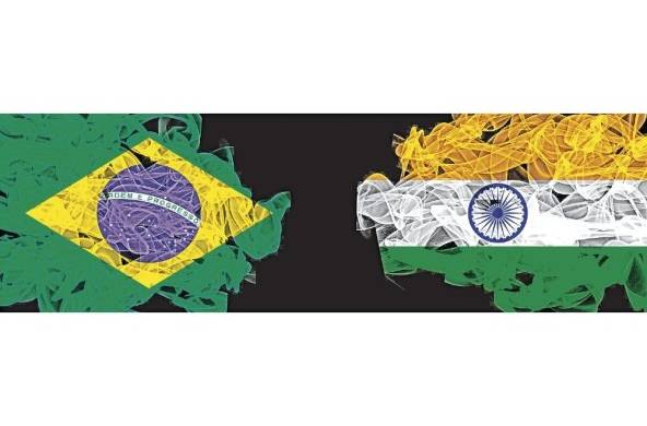 Brasil e India parecen ser las únicas naciones dentro del BRICS que mantienen apariencias, según el público que tengan enfrente.