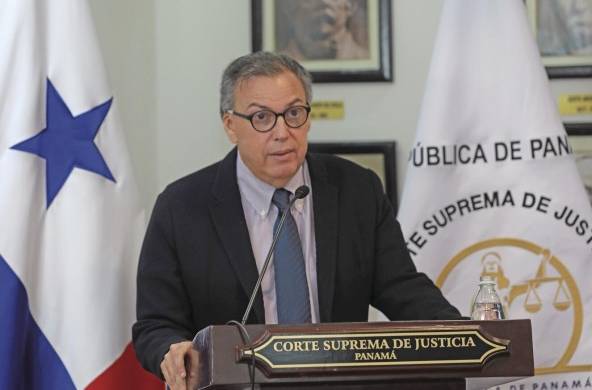 Luis Ramón Fábrega, presidente de la Corte Suprema de Justicia