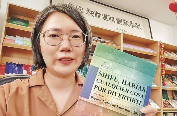 Hilda Zhang, gerente de Mercadeo de China Intercontinental Press