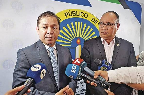 Fiscales Anticorrupción Aurelio Vásquez y Edwin Juárez