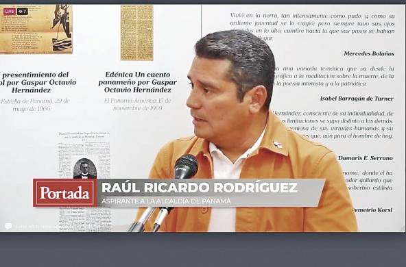 Raúl R. Rodríguez, candidato a la Alcaldía de Panamá
