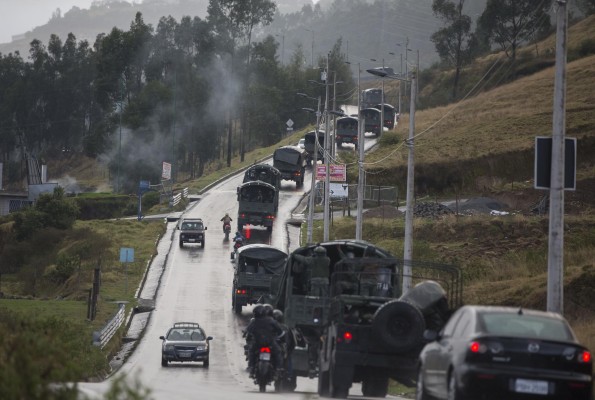 Crisis pol&iacute;tica en Ecuador