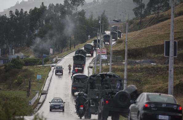 El presidente de Ecuador, Lenín Moreno, decretó el jueves un estado de excepción por 60 días en todo el territorio nacional