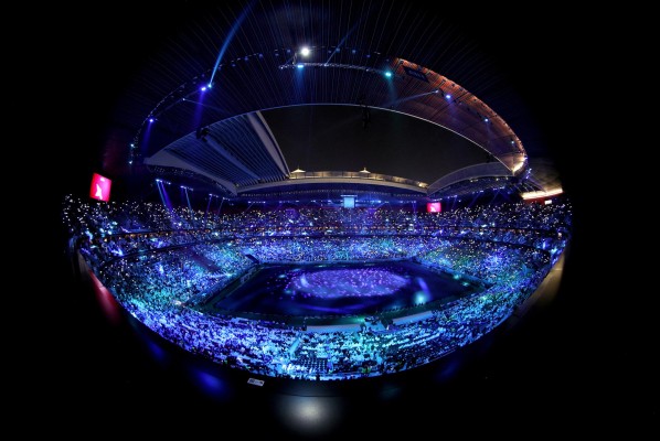 Momentos durante la inauguración de la Copa Mundial de la FIFA 2022.