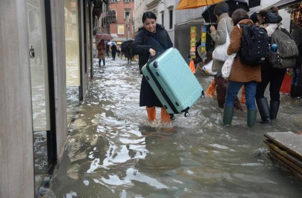 Venecia enfrenta la peor inundaci&oacute;n de los &uacute;ltimos 50 a&ntilde;os