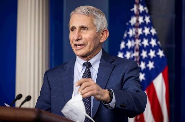 Anthony Fauci, principal epidemiólogo del Gobierno estadounidense.