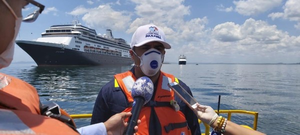 La AMP brindó ayuda humanitaria al crucero Zaandam.