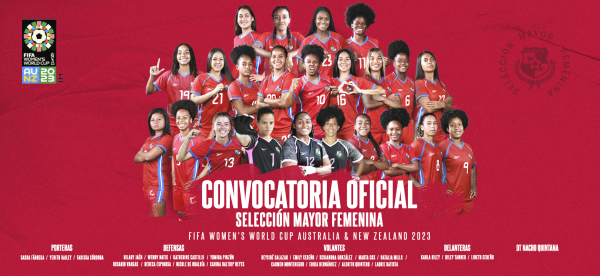 Las 23 convocadas para el Mundial en Australia-Nueva Zelanda.