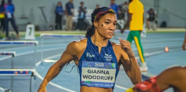 La atleta Gianna Woodruff.