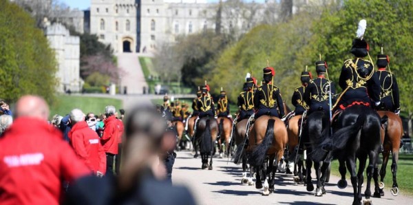 Cortejo fúnebre de Felipe, duque de Edimburgo