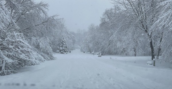 Una fuerte tormenta de nieve paraliza Washington durante horas