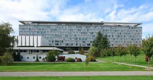 Sede de la Organización Mundial de la Salud (OMS) en Ginebra, Suiza.