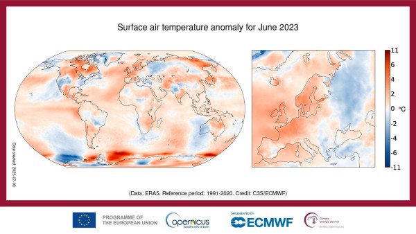 Junio de 2023 fue el mes más caluroso registrado a nivel mundial.