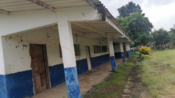 Escuela Vasco Núñez de Balboa, construida en 1968.