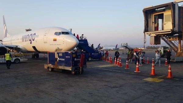 Durante este viernes varios chilenos y brasileños regresaron a sus hogares por medio de vuelos humanitarios.