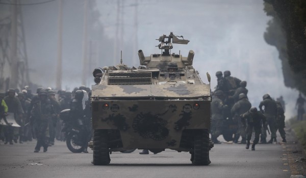 Crisis pol&iacute;tica en Ecuador