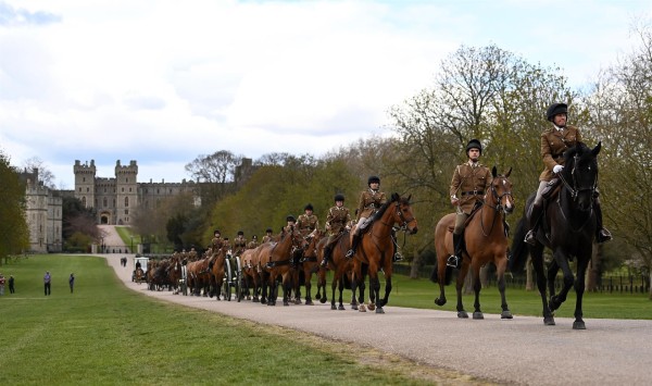 Cortejo fúnebre de Felipe, duque de Edimburgo