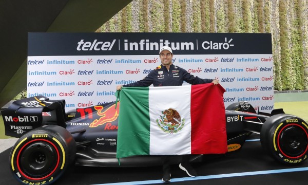 El piloto mexicano Sergio 'Checo' Pérez.