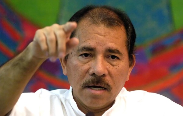 El presidente de Nicaragua, Daniel Ortega.