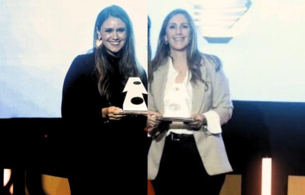 Ivette Lonardi y Adelita Coriat, de La Estrella de Panamá.