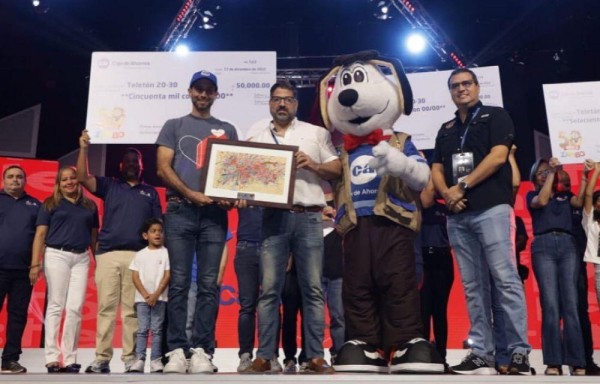 Entrega de donación.