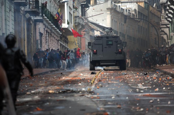 Crisis pol&iacute;tica en Ecuador