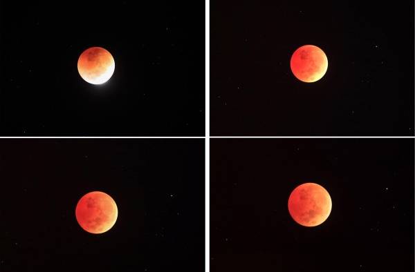 La luna vuelve a eclipsarse y el fenómeno no se repetirá en tres años